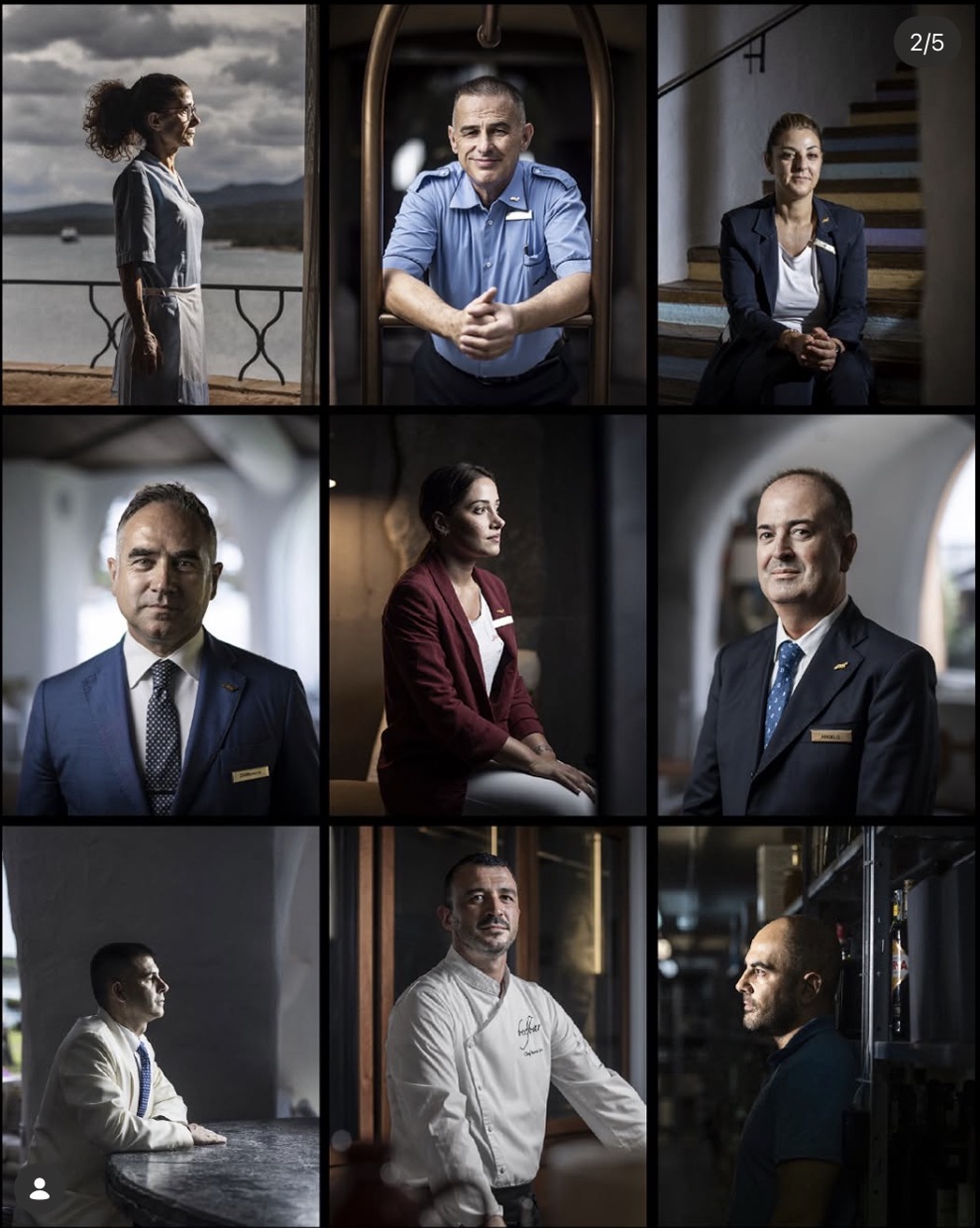 La campagna dell’hotel “Cala di Volpe”