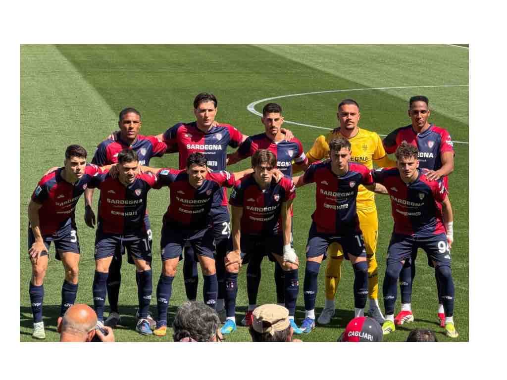 Una recente foto del Cagliari