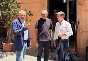 Claudio Cugusi, Triki Mehrez e Massimo Zedda