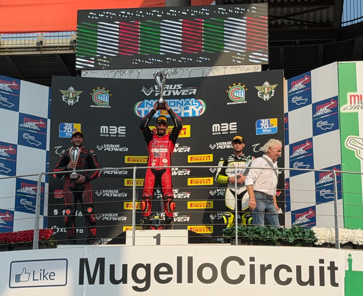 Vittoria al Mugello per Roberto Ferrara
