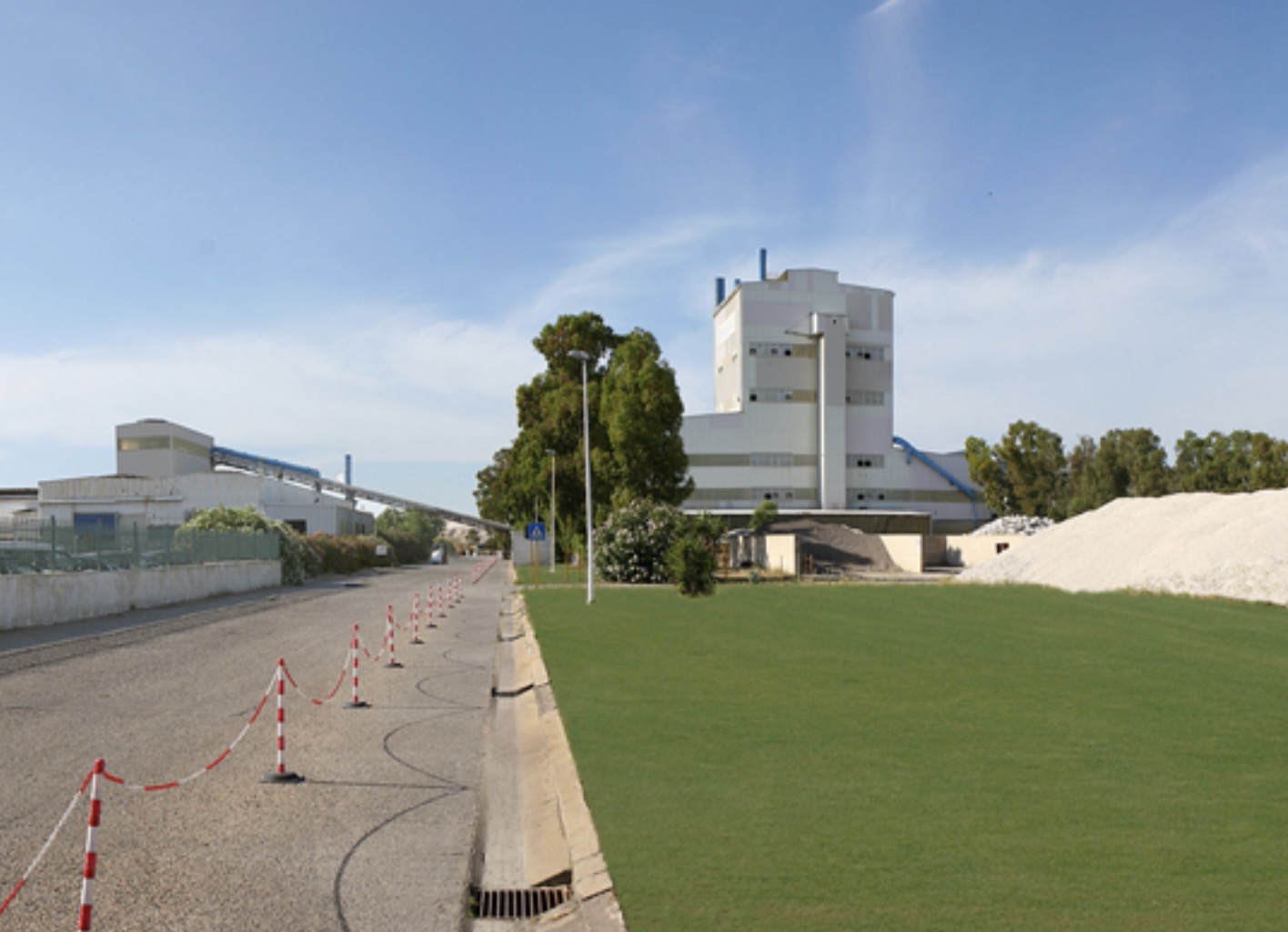 Lo stabilimento Sanac