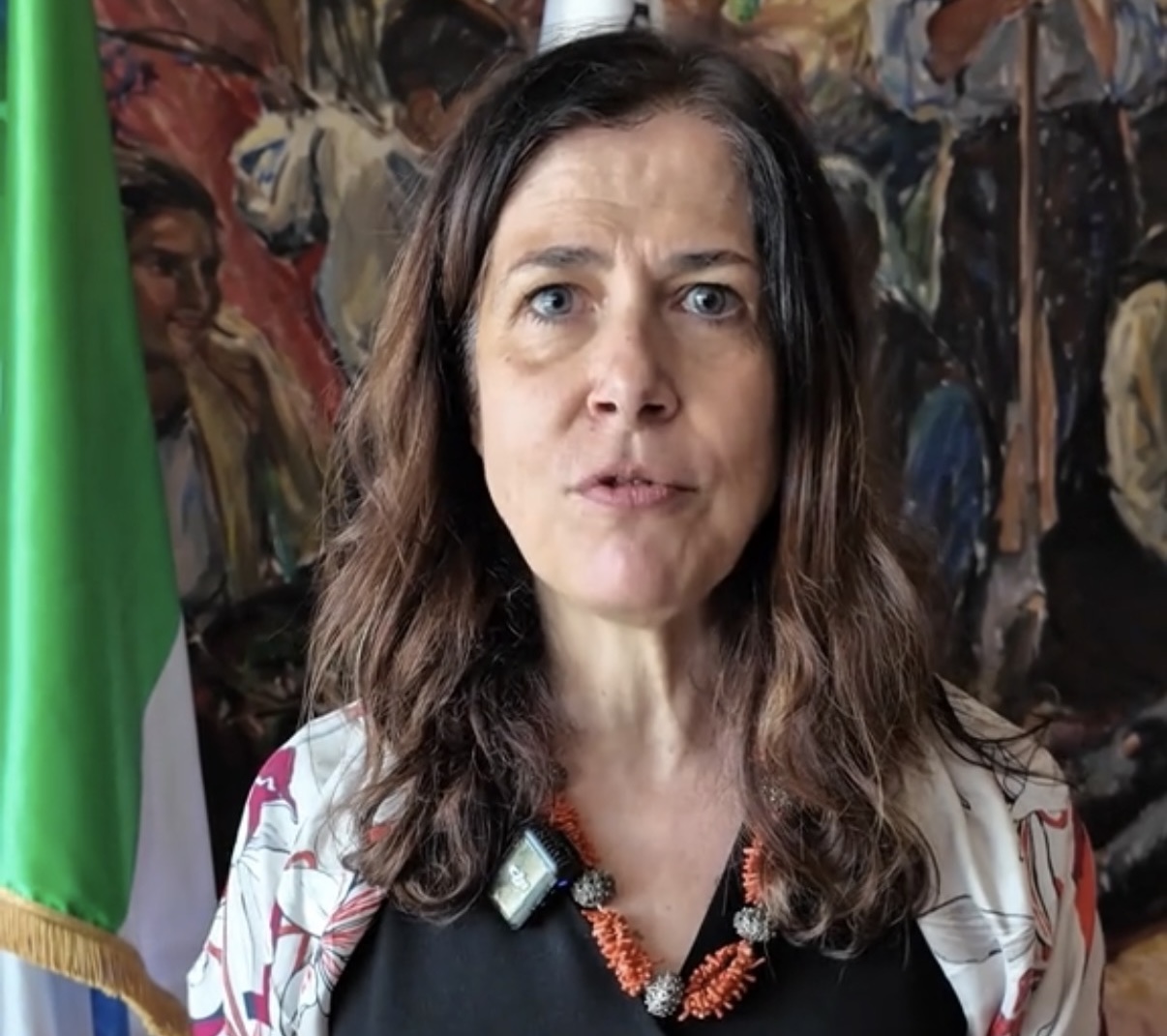 La presidente Alessandra Todde
