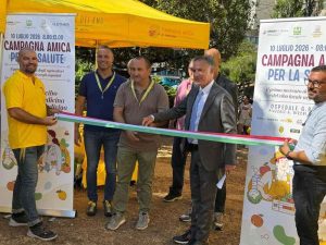 L’inaugurazione di Campagna amica per la salute