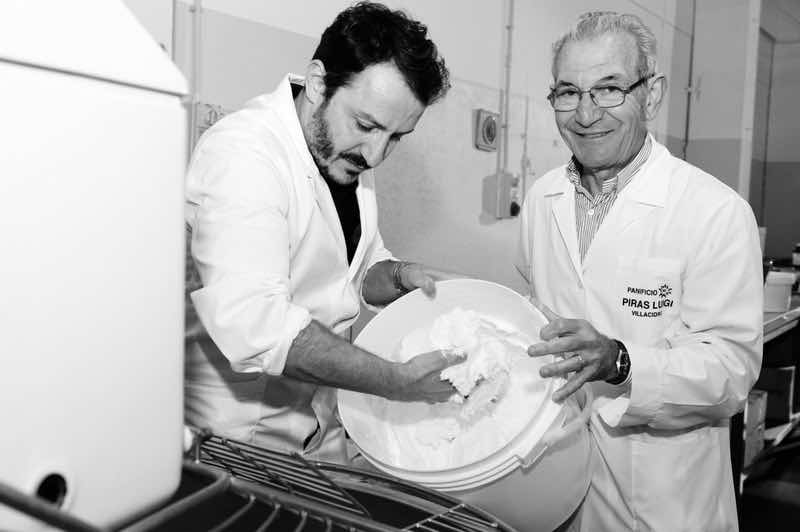 Tomaso Piras e il padre Luigi