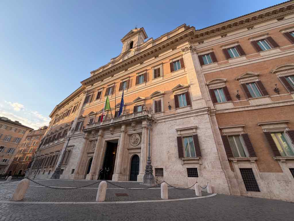 Palazzo Montecitorio, sede della Camera dei deputati