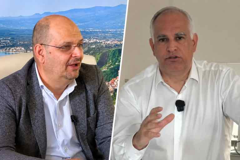 Gaetano Intrieri e Mauro Pili