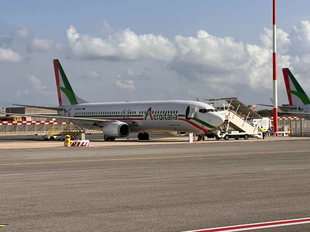 Un aereo della compagnia Aeroitalia