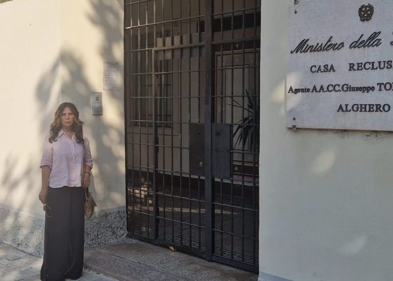 ALGHERO- La garante regionale delle persone private della libertà personale, Irene Testa