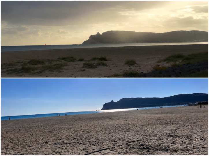 Pioggia e sole in Sardegna