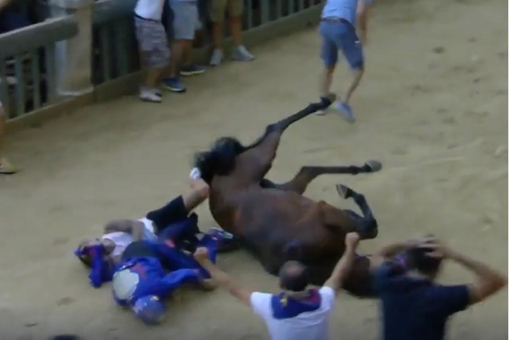 Il momento della caduta