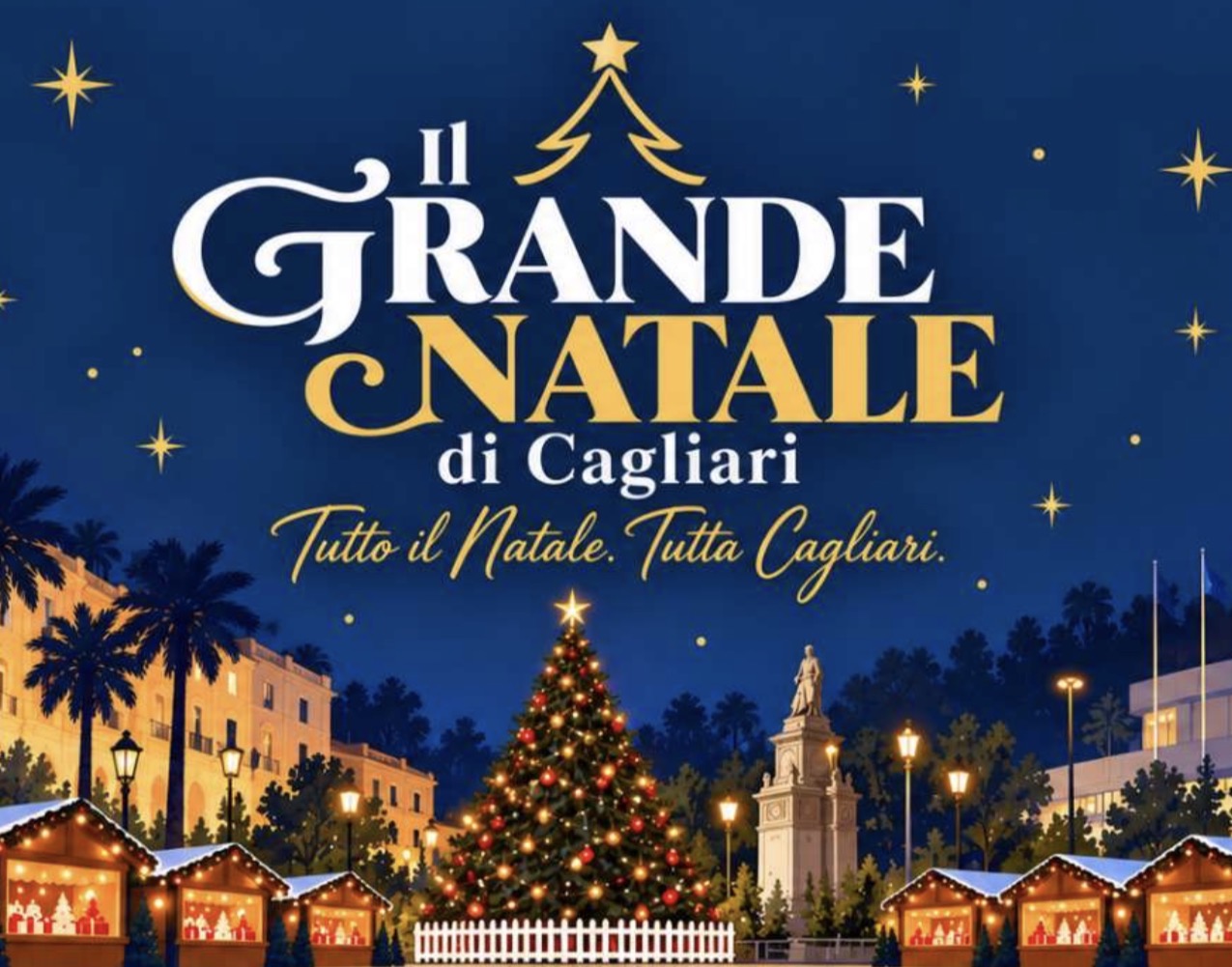 La locandina del “Grande Natale” di Cagliari