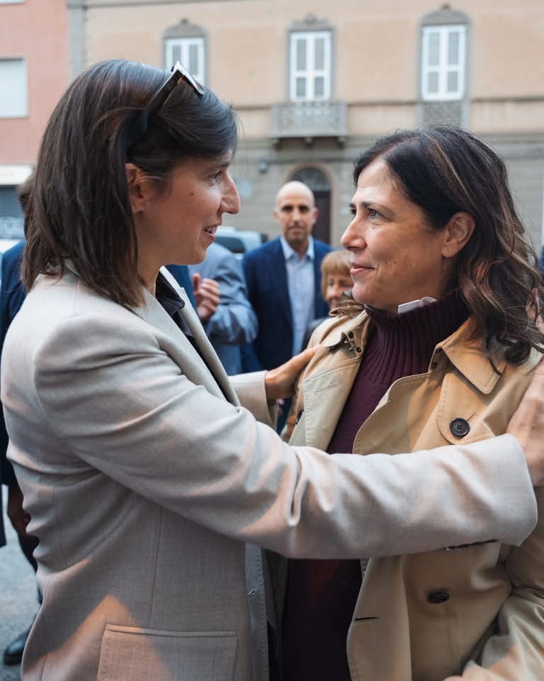 Elly Schlein e Alessandra Todde
